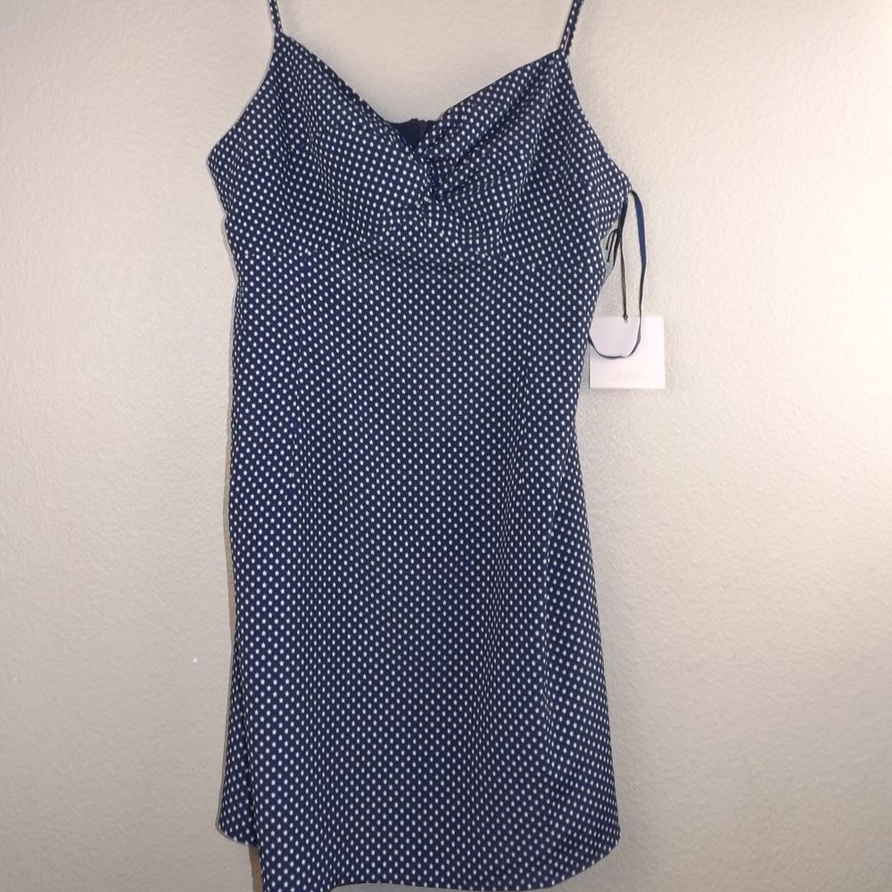 NTW Superdown/ Revolve Justina Twisted Flare Dress - Picture 7 of 11